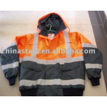 Color surtido de alta visibilidad reflectante Safety Jackets